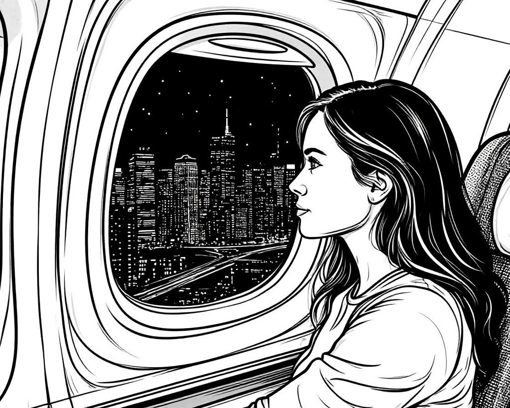 15 крутых раскрасок для взрослых про туризм ✈️🌍